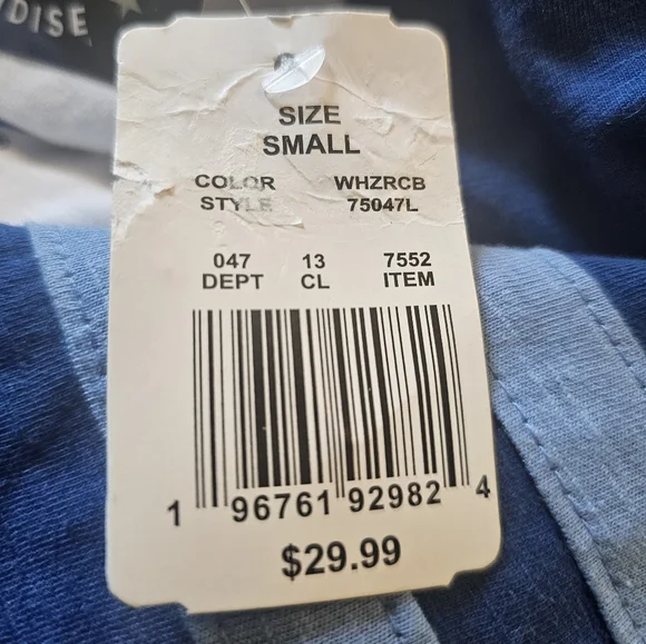 NWT Kansas City Royals 3/4 sleeved shirt. Size:S. - Picture 5 of 6